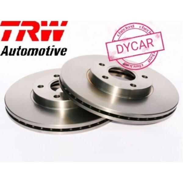 BH-25376576250 Cakera Brek Depan — Perodua Myvi / Axia / Bezza (TRW) · DF8042