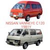 Master Pump Brek — Nissan Vanette (1981) · BMC-N16