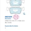 Pad Brek Depan — Honda Civic (Bendix) · DB1481