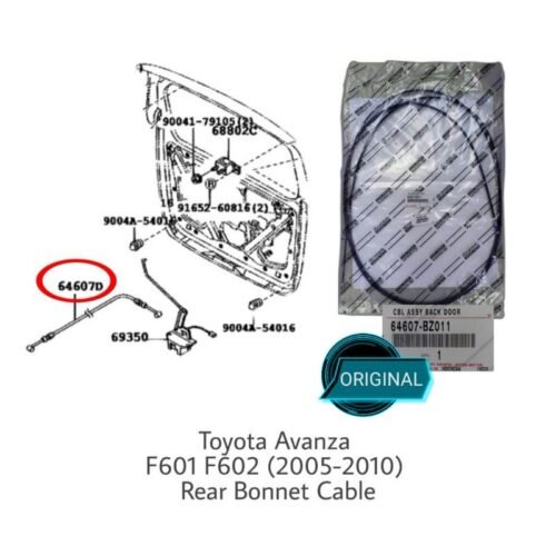 Brek Belakang — Toyota Avanza (2004–2011, Original) · 2004Y-2011Y