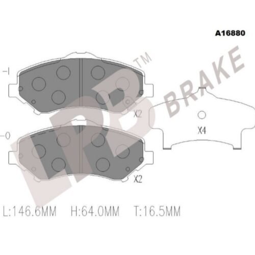 Pad Brek Depan (2012–2016) · DB-A16880/A04300