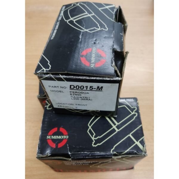 Pad Brek Depan — Perodua Kancil (Sumimoto) · 850EZ
