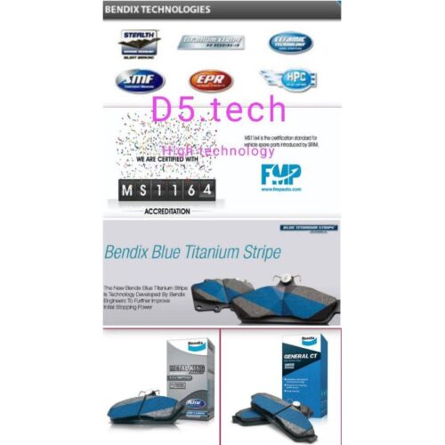 Pad Brek Depan — Mitsubishi Lancer (Bendix) · DB1686MKT