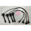 Set wayar palam pencucuh 5mm DYCAR Toyota Corolla AE101 SEG 1.6 4A-GE 1992-1995 — set wayar hitam tanpa kotak