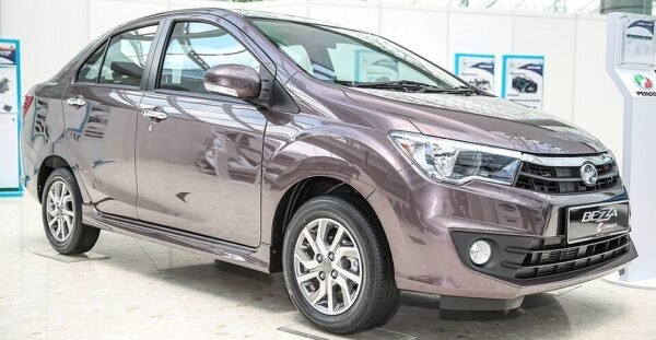 Perodua Bezza — rupa kereta rujukan (Wikimedia Commons)
